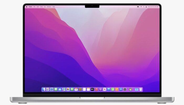 Macbook Pro Display Helligkeit macOS 13.3 und Notch