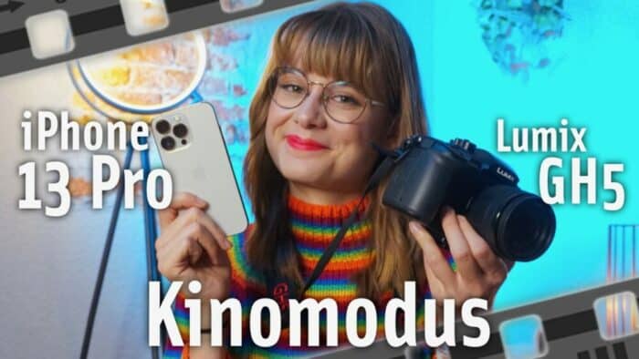 Kinomodus auf dem iPhone 13 pro