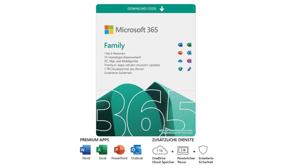 Microsoft Office 365 Family im Tagesangebot bei Amazon