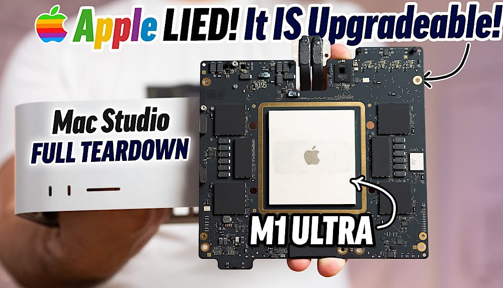 Erster Teardown des Mac Studio