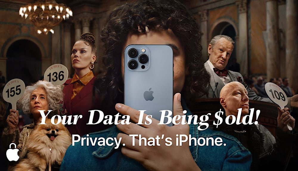 Daten-Auktion: Neues Apple Video illustriert Datensicherheit