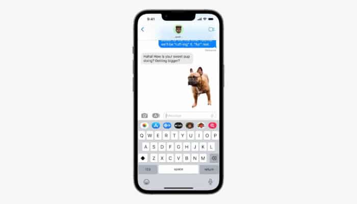 iOS 16 stellt Objekte und Personen frei