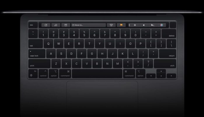 Basis M2 MacBook Pro Touch Bar