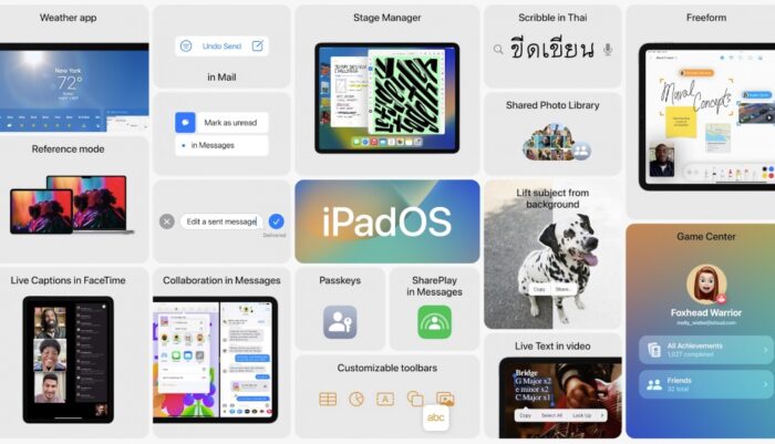 iPadOS 16 Features