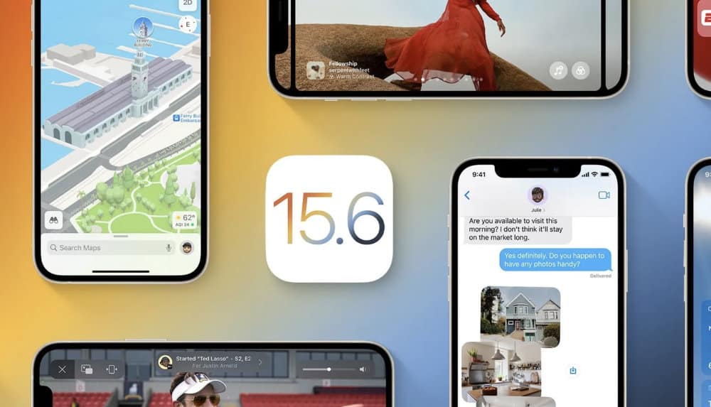 Apple veröffentlich iOS 15.6, iPadOS 15.6