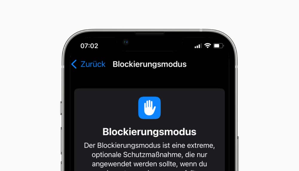 Lockdown-Mode: Sicherer und gleichzeitig weniger anonym