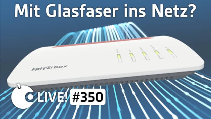 Mit Glasfaser ins Netz