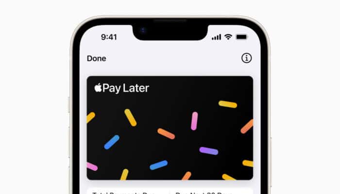 Apple Pay Later startet in den USA