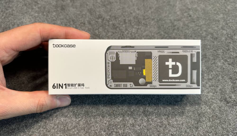 Dockcase Pro Smart HUB USB-C 6 in 1 - Review