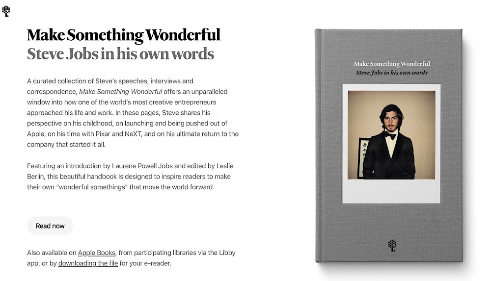 Gratis E-Book mit Steve Jobs Texten
