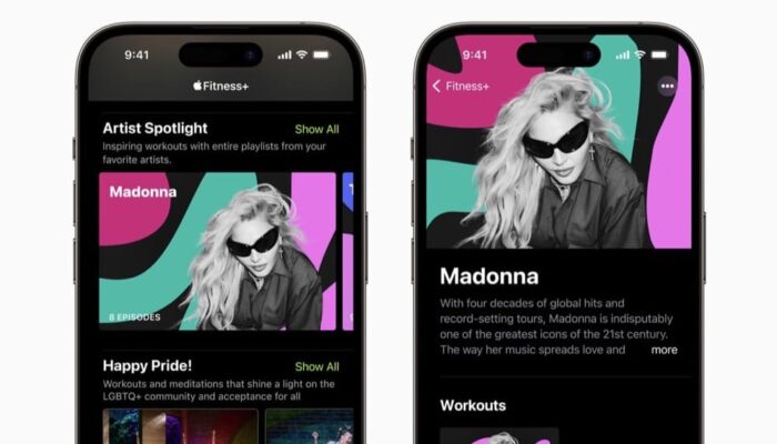 Apple Fitness Pride Madonna