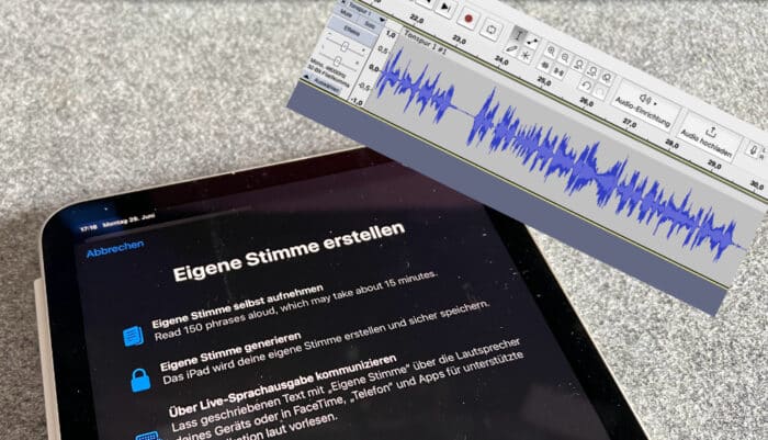 iOS 17: Eigene Stimme erstellen