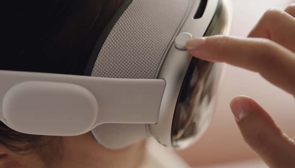 Bedienungshilfen für Apple Vision Pro