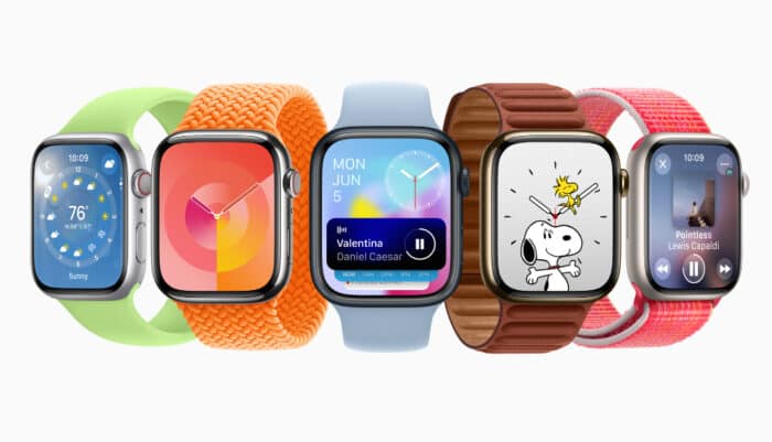 Keine Drittanbieter-Ziffernblätter Apple Watch-Bestellung Bluetooth Datenbank