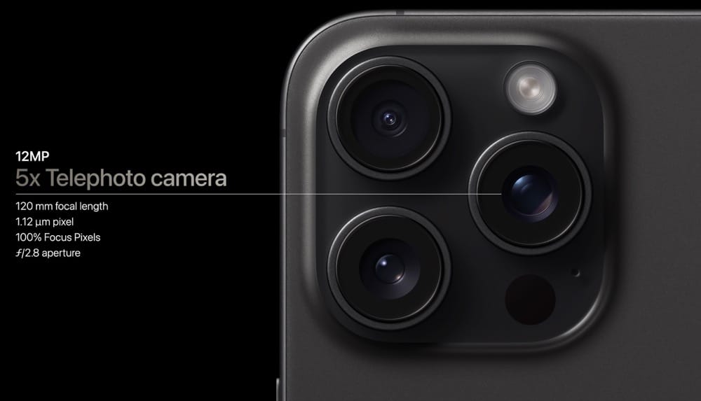 iPhone 16 Pro auch mit 5x Teleobjektiv?