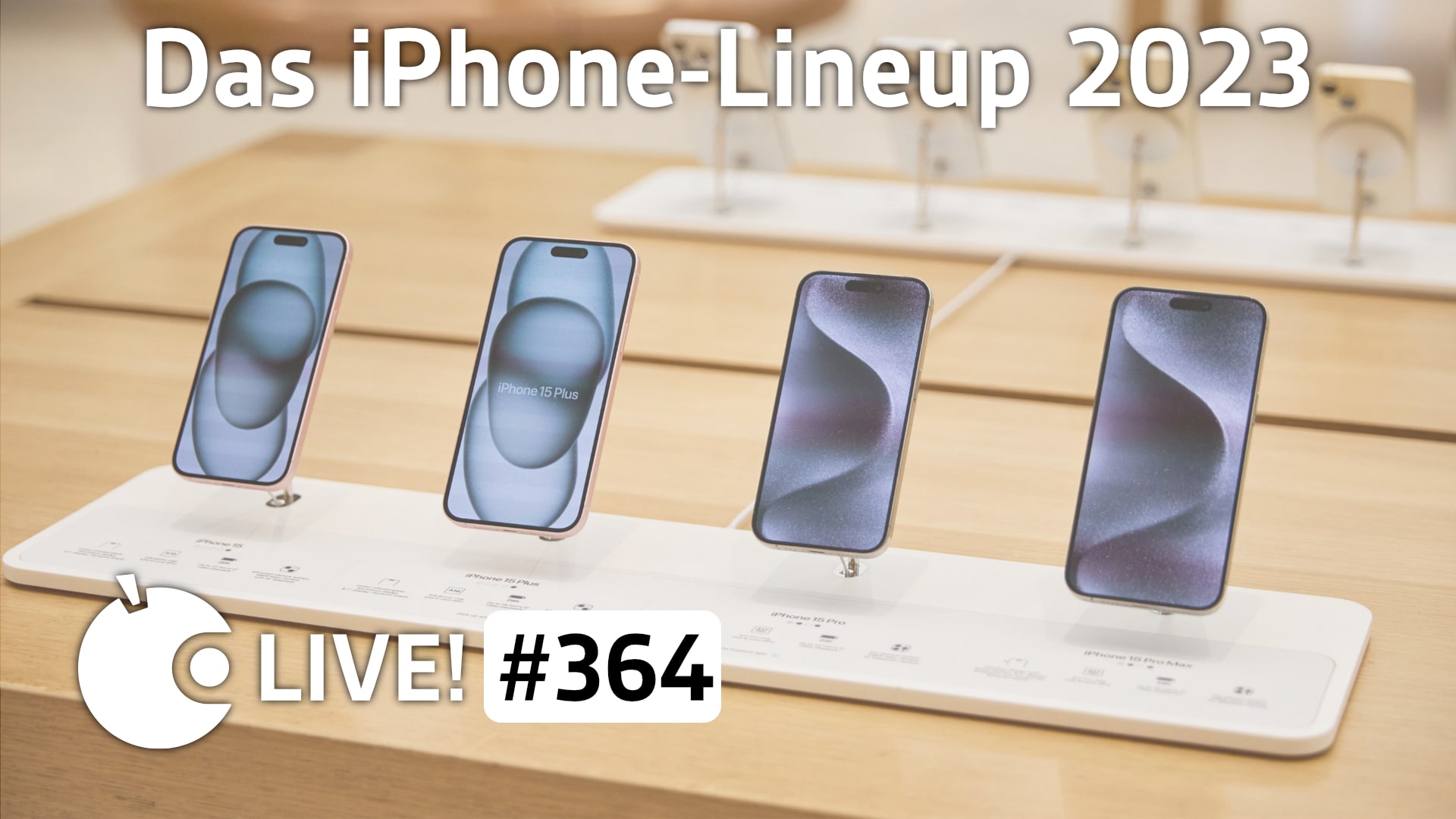 Das iPhone-Lineup 2023 | Apfeltalk LIVE! 364