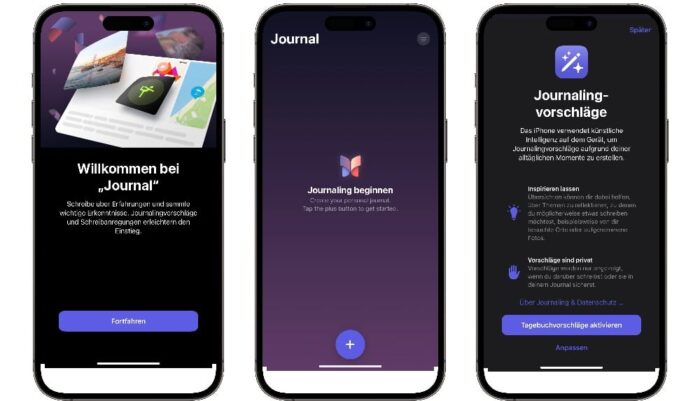 Journaling iOS 17.2 Beta 1