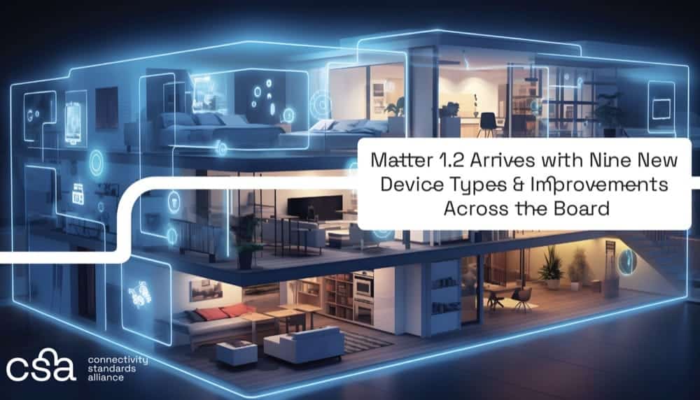 Matter 1.2 bringt Unterstützung für eine Vielfalt an Geräten