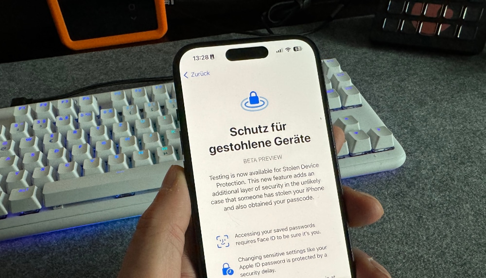 iOS 17.3 Beta Update: Neuer Diebstahlschutz für Apple-Geräte Eingeführt