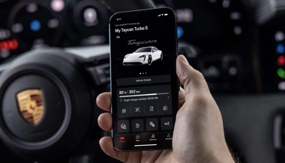 Umfassendes Update für die My Porsche App