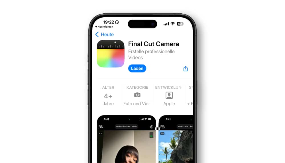 Apple veröffentlicht Final Cut Camera