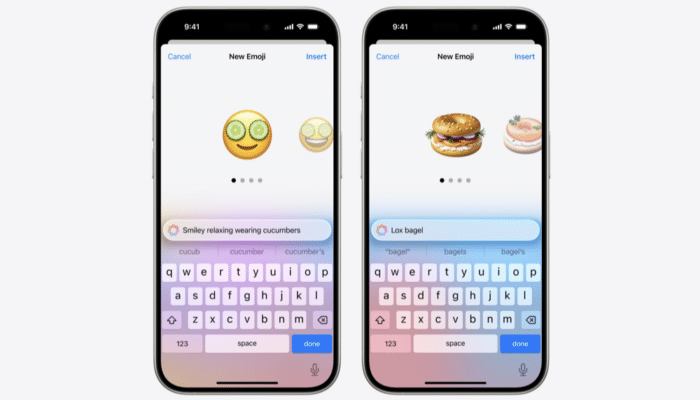 Genmojis Apple Intelligence Bildfunktionen Genmoji in iOS 18.2