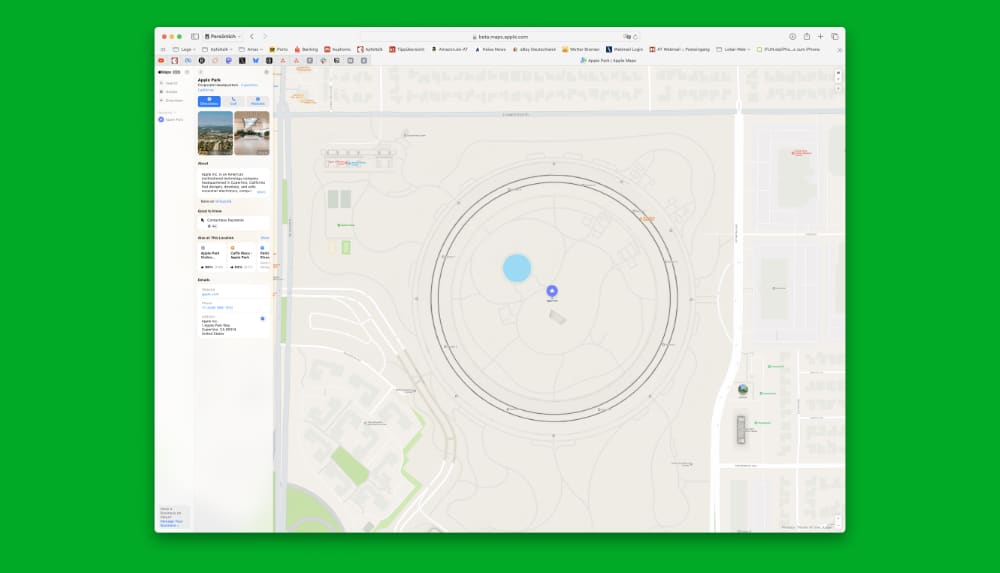 Apple Maps Jetzt Im Web Verfügbar