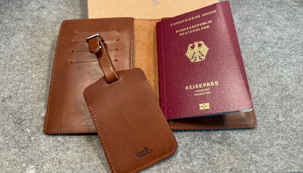 Ausprobiert: pack&smooch Lederzubehör für die Reise