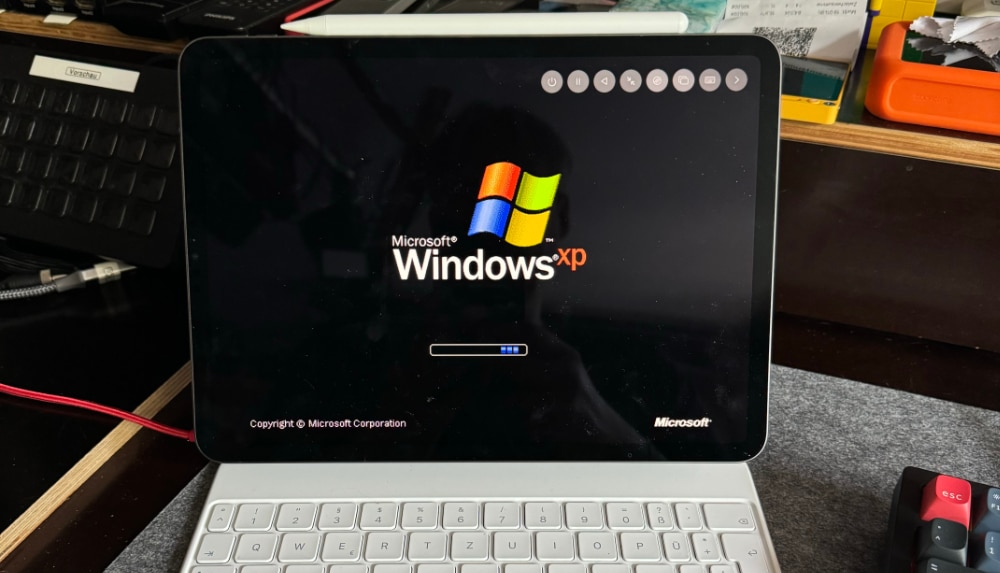Windows XP auf dem iPad Pro Windows XP auf dem iPad Pro