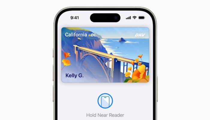 Apple Wallet Führerschein Kalifornien
