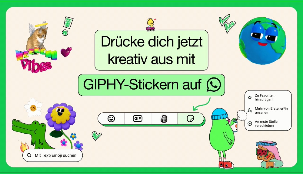 WhatsApp animierte Sticker WhatsApp animierte Sticker