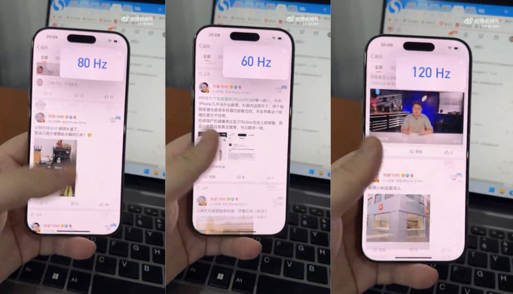iOS 18: Begrenzung der Bildwiederholrate sorgt für Unmut