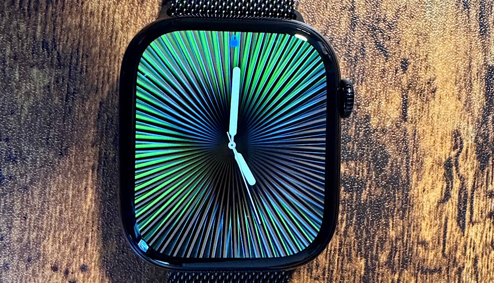 Apple Watch Series 10 – Elegante Größe und tief schwarz