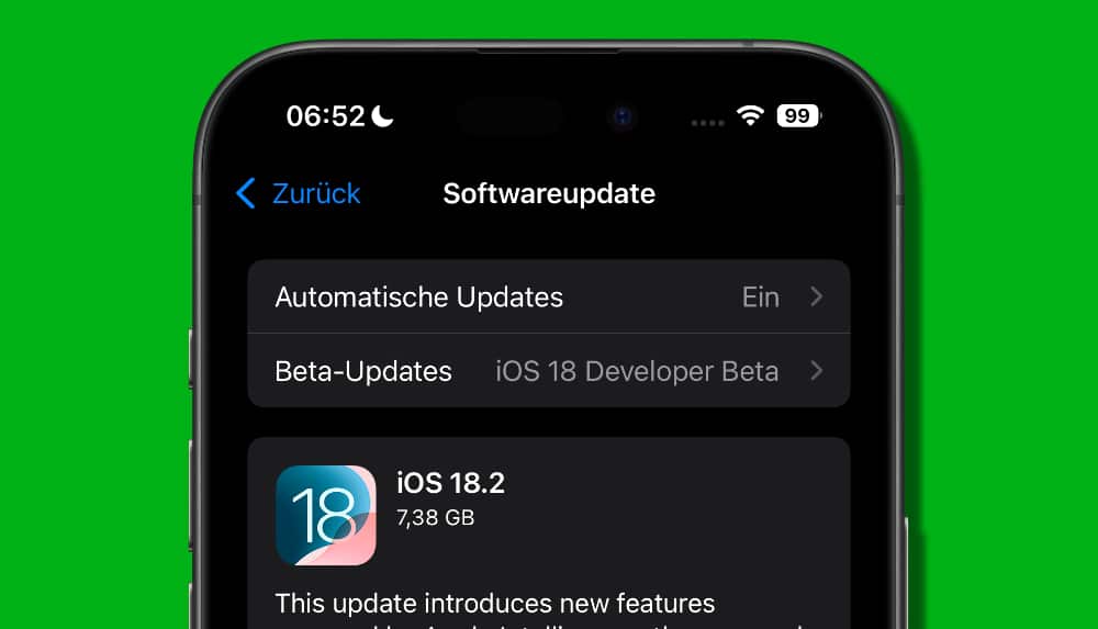 Apple setzt mit iOS 18.2 auf neue Funktionen und KI-Integration