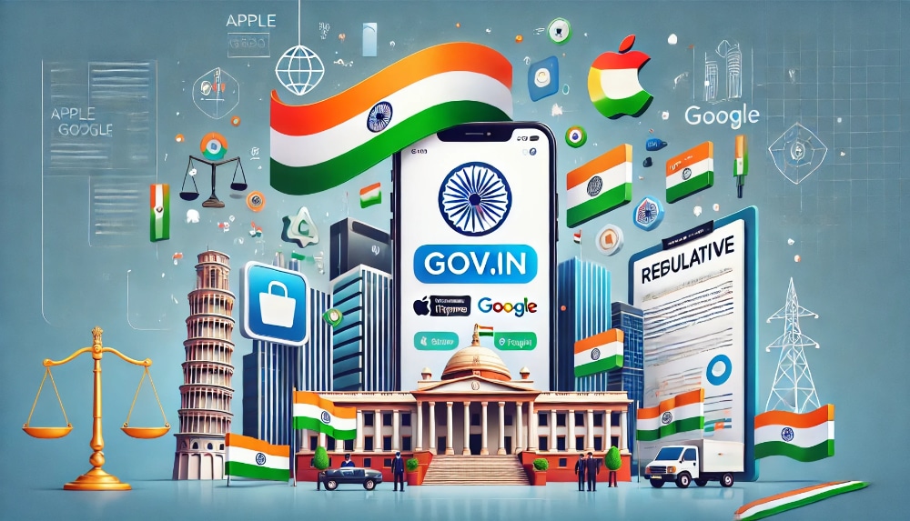 Apple und Google App-Store Regulierung in Indien Apple und Google App-Store Regulierung in Indien
