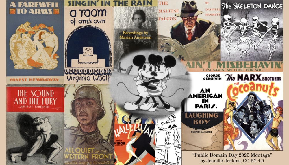 2025 Bringt Kulturgüter in die Public Domain: Von Tintin bis Rhapsody in Blue