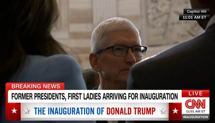 Tim Cook Inauguration Donald Trump Tim Cook Apple Trump