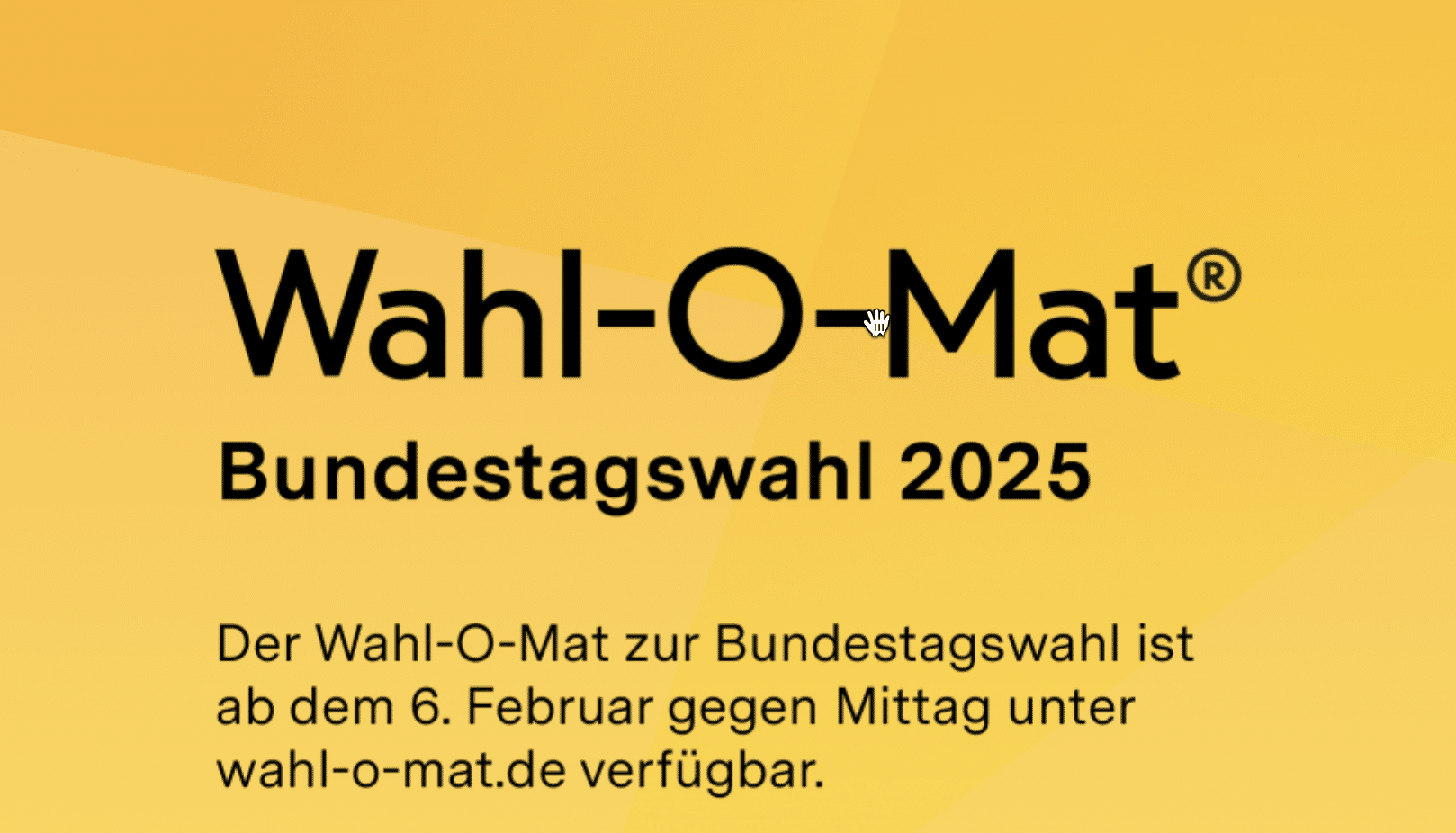 Wahl-O-Mat Wahl-O-Mat