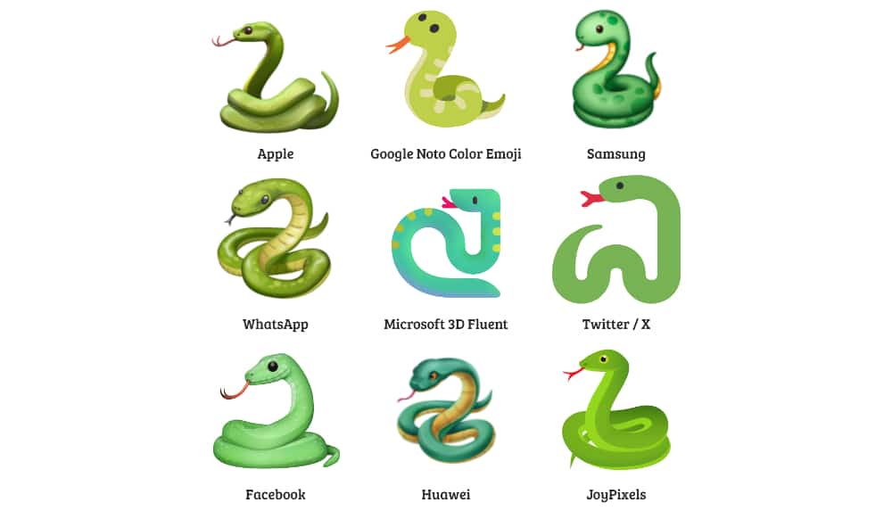 Das Jahr der Schlange beginnt: Bedeutung und Emoji-Trends