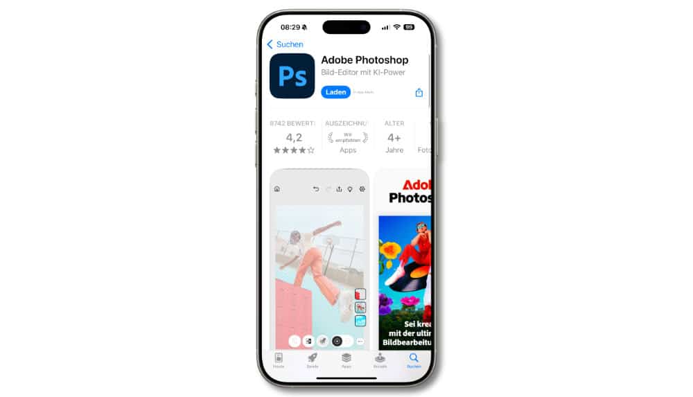Adobe Photoshop iPhone Adobe Photoshop iPhone