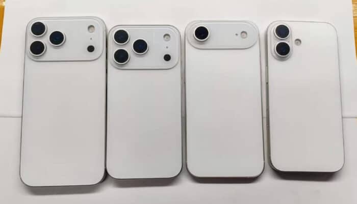 iPhone 17 Dummy Modelle