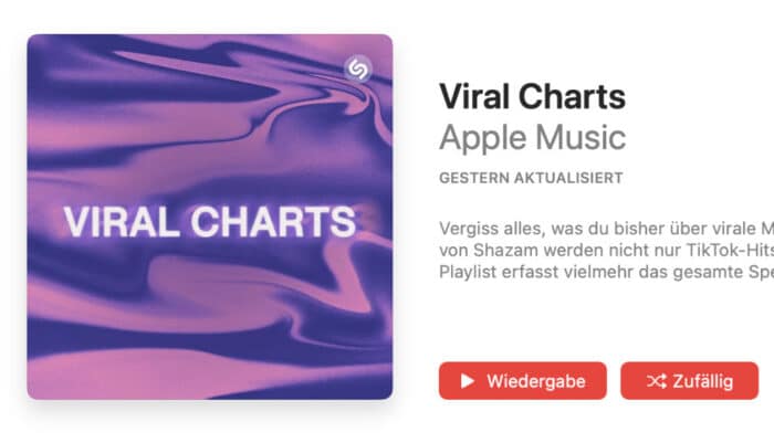 Apple Music Viral Chart