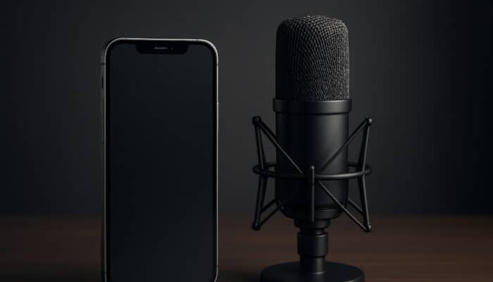 iPhone als Mikrofon